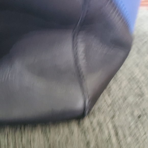 Celine lambskin leather tote.Blue and Black in color. - Picture 5 of 16